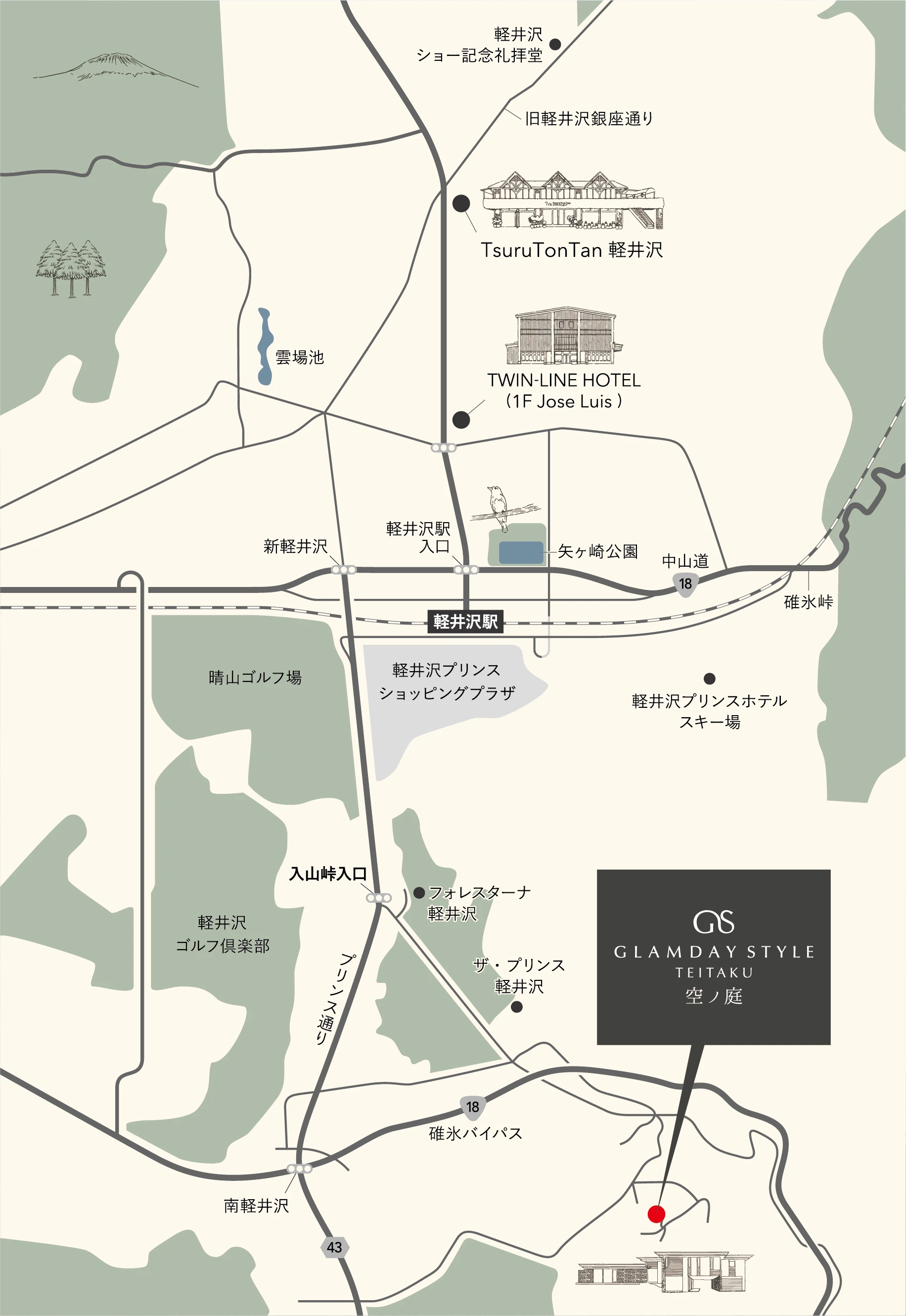 アクセスマップ