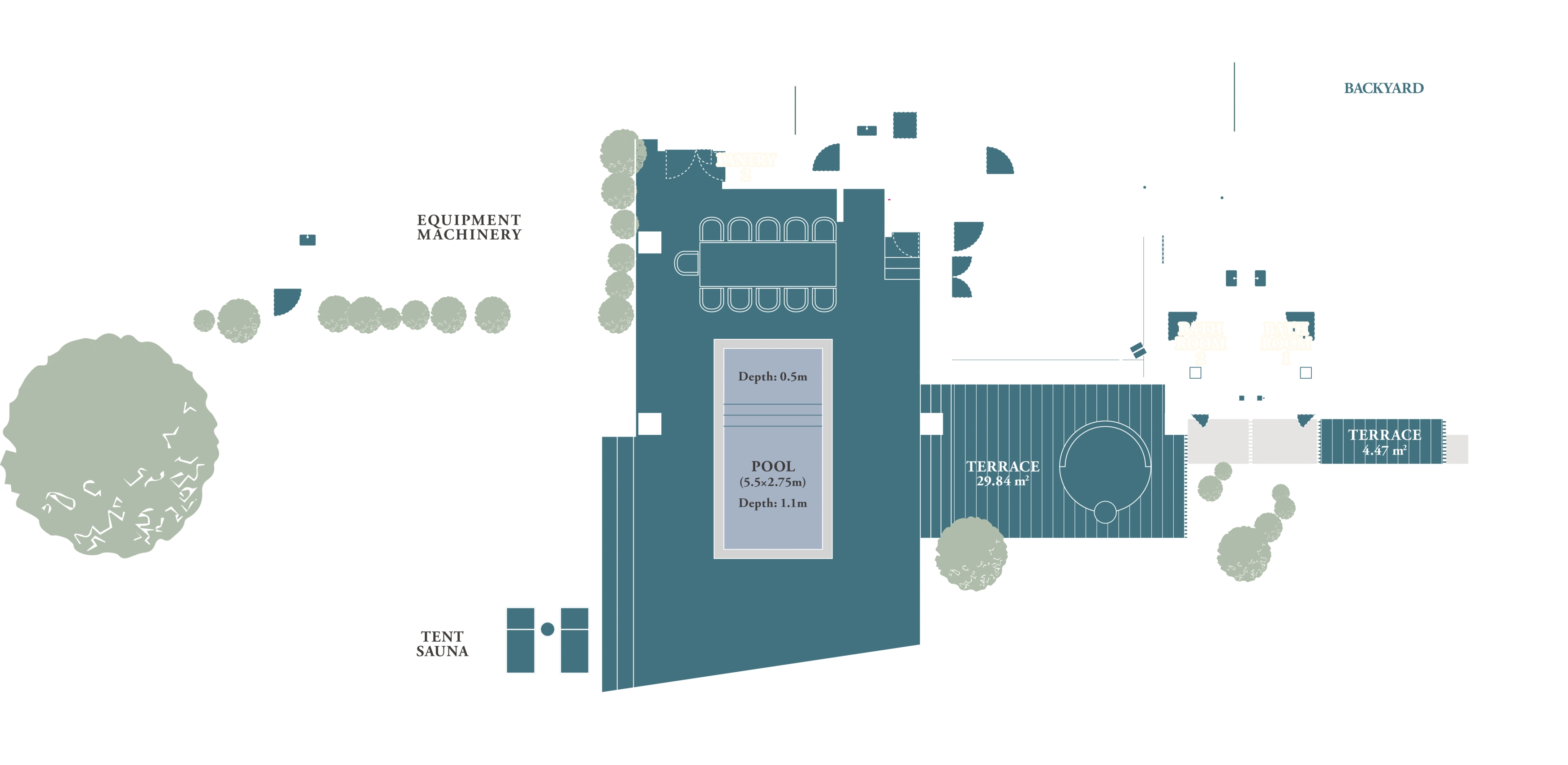 海ノ波音 1F図面