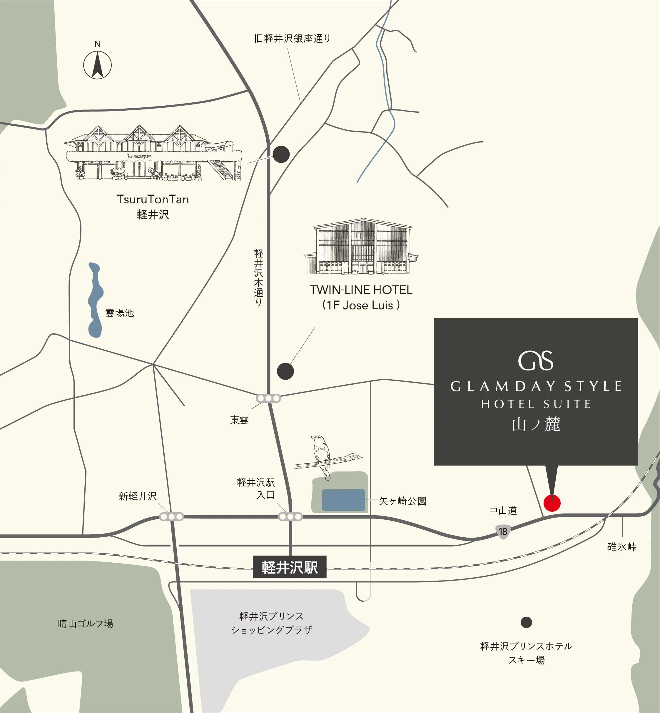 アクセスマップ