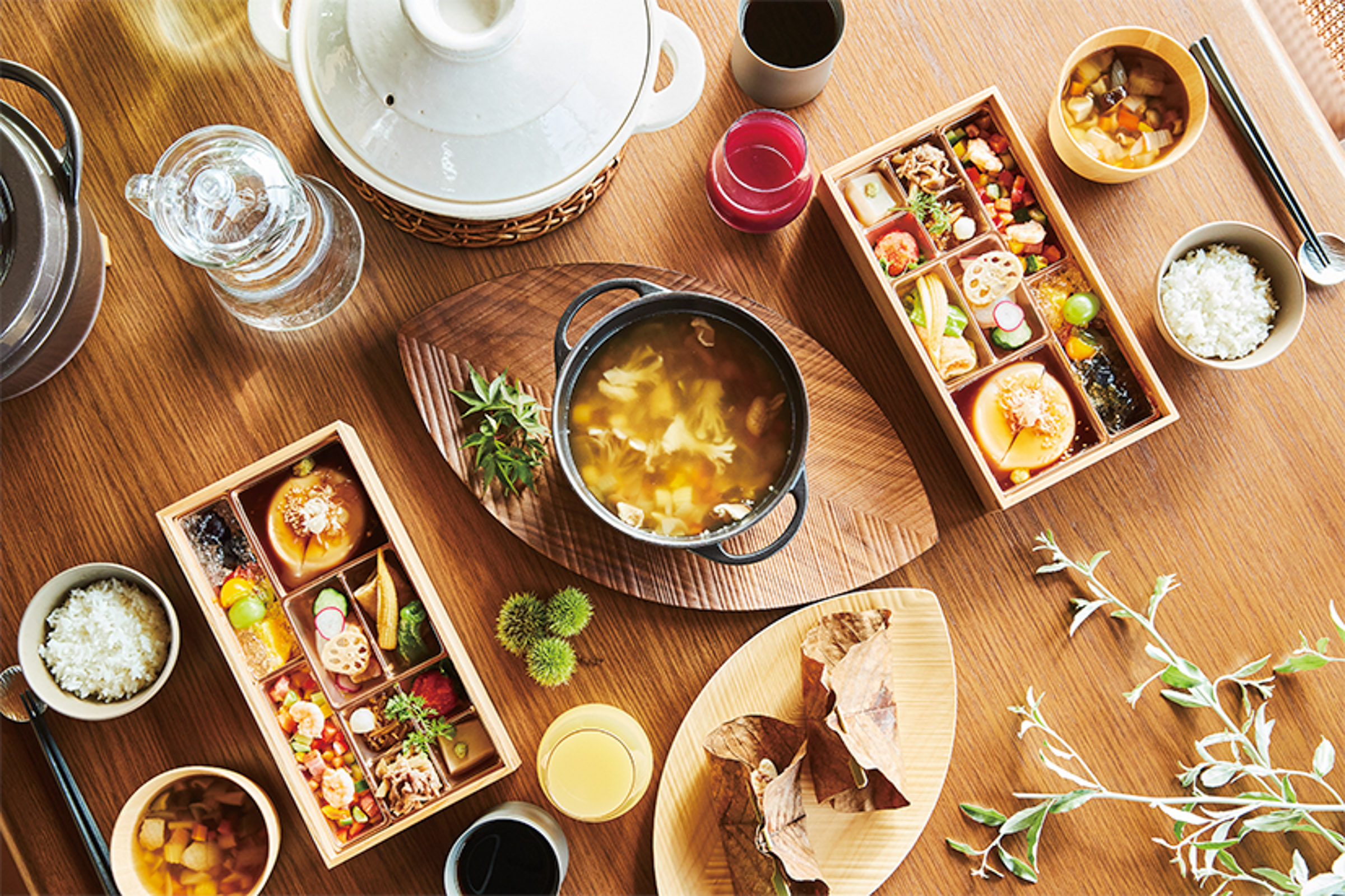 GLAMDAY STYLEのお食事やレストランなど豊富なお食事スタイル