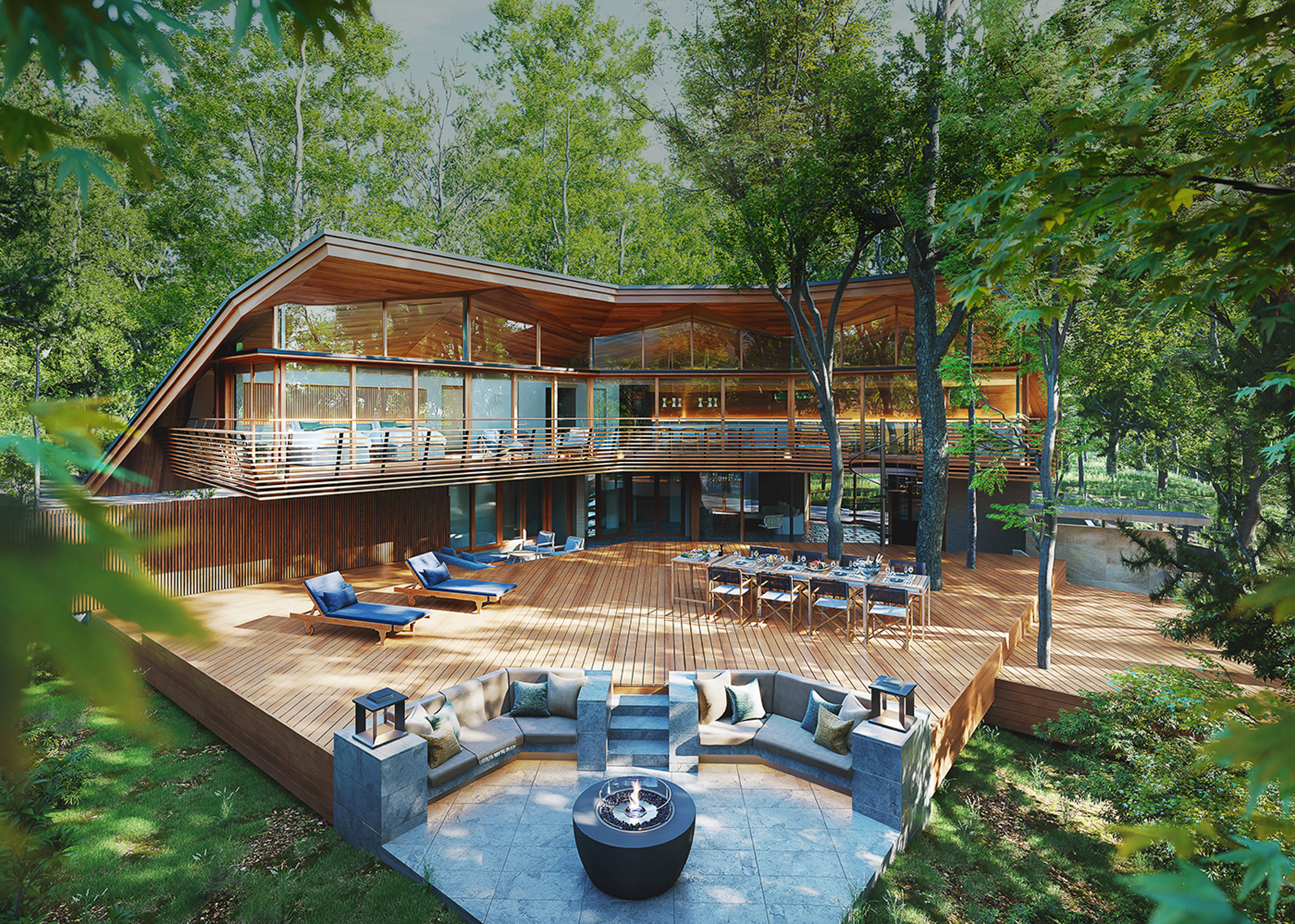 山ノ麓 魅力的な1日を過ごせる軽井沢の別荘